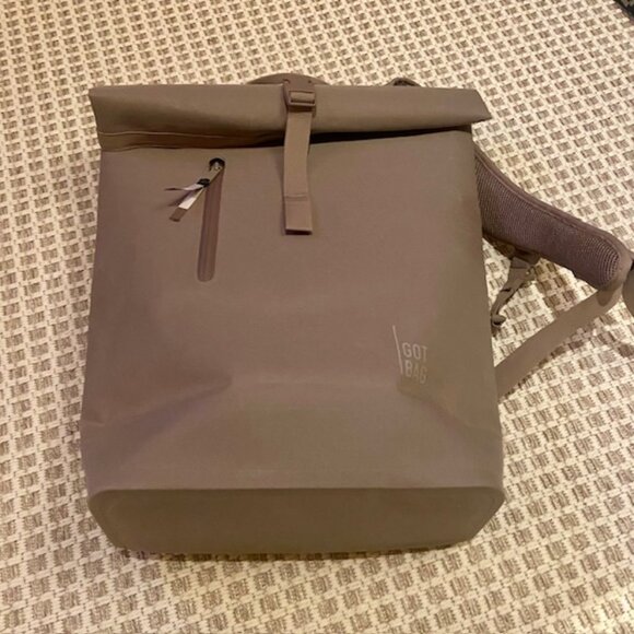 GOT Rolltop Backpack Free People Oyster Waterproof - Picture 6 of 6